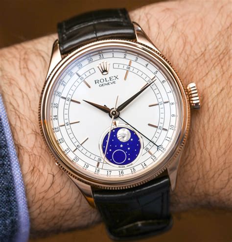 rolex cellini moonphase omm rolex on wrist|rolex cellini 2023.